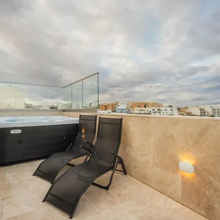 New - Only Unit 1 Modern 2-bedroom With Common Heated Jacuzzi By Sf Homes Apartament St. Julian's