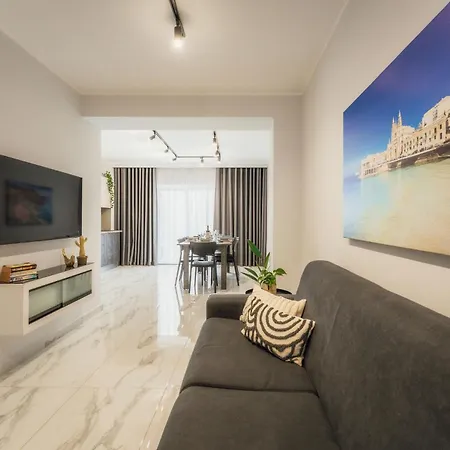 Appartement New - Only Unit 1 Modern 2-bedroom With Common Heated Jacuzzi By Sf Homes San Ġiljan