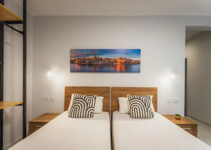 New - Only Unit 1 Modern 2-bedroom With Common Heated Jacuzzi By Sf Homes San Ġiljan