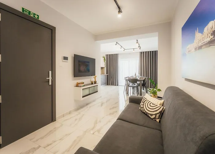 アパート New - Only Unit 1 Modern 2-bedroom With Common Heated Jacuzzi By Sf Homes Saint Julian's